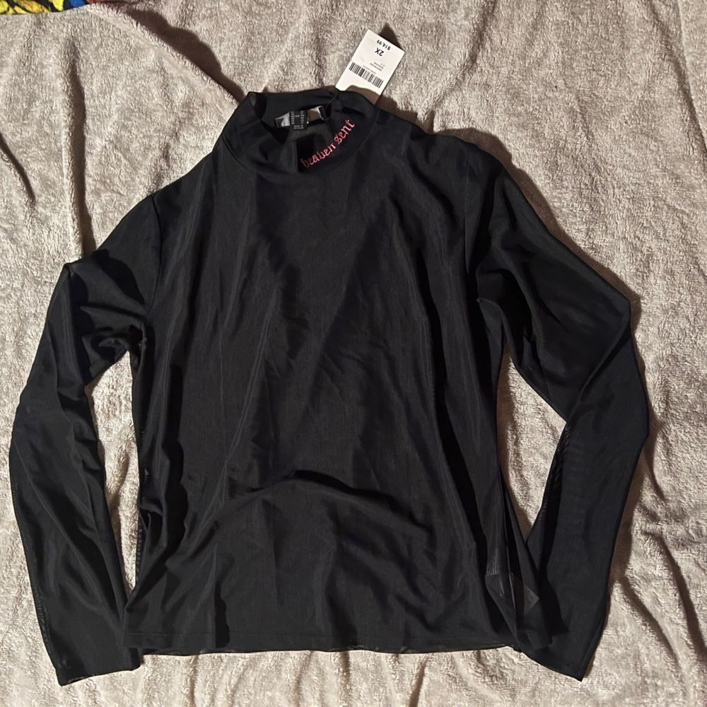 Forever 21 Sheer Long Sleeve